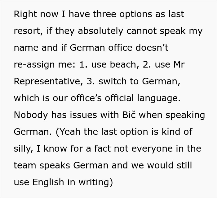 European Man Baffled After American Coworkers Refuse To Call Him By His ‘Offensive’ Last Name