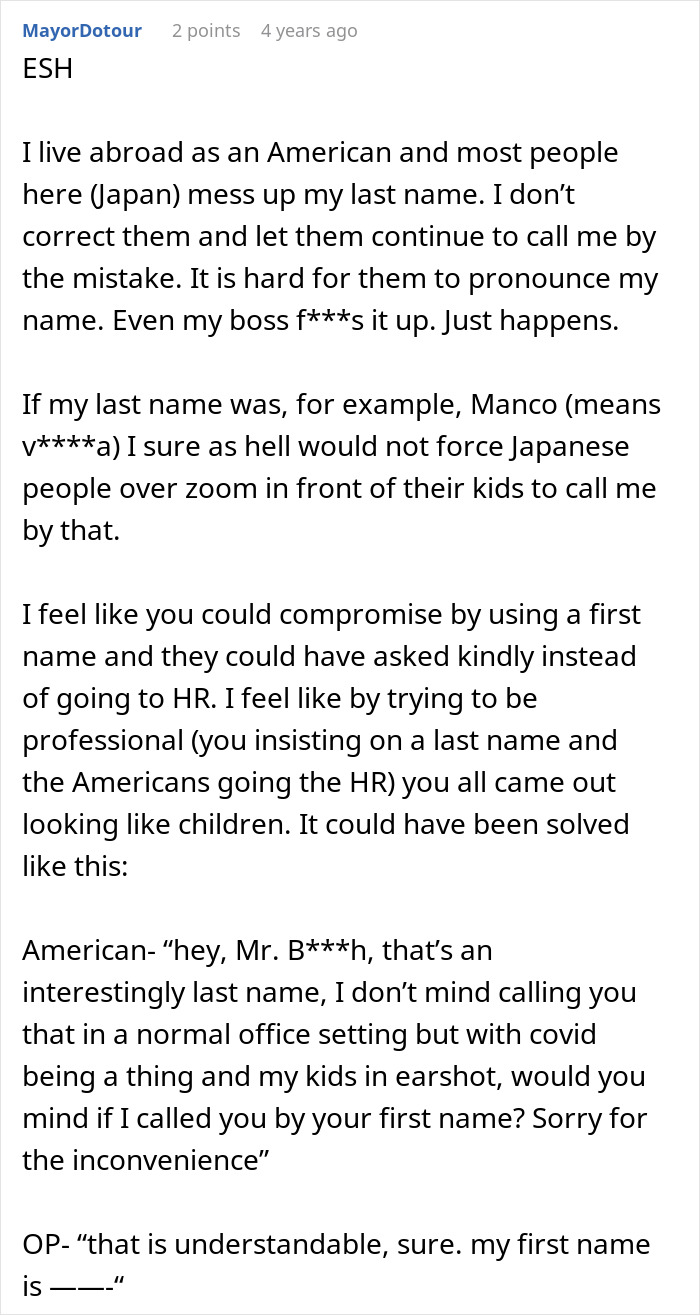 European Man Baffled After American Coworkers Refuse To Call Him By His ‘Offensive’ Last Name