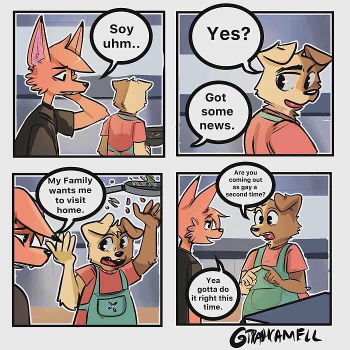 62 Goofy And Honest Comics By This Artist That Show Animals Acting Just Like People (New Pics)