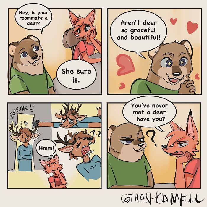 62 Goofy And Honest Comics By This Artist That Show Animals Acting Just Like People (New Pics)