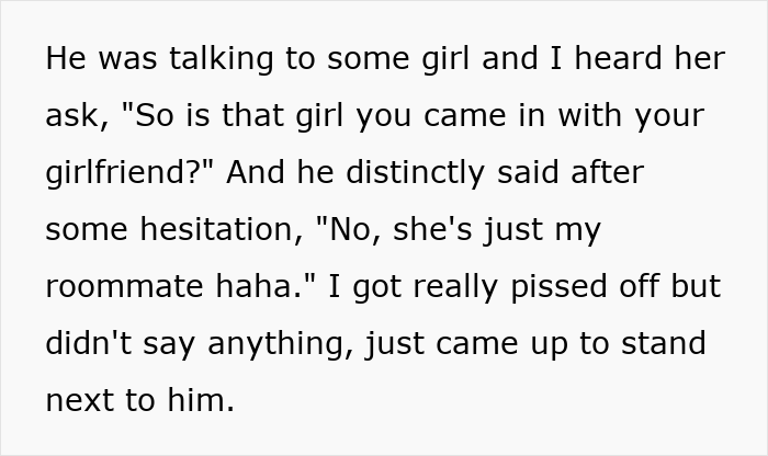 Guy Pretends To Be Single At A Party, Makes Up Dumb Excuses When GF Confronts Him