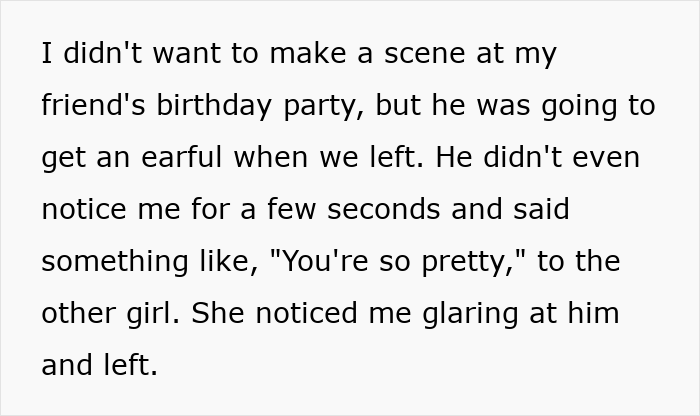 Guy Pretends To Be Single At A Party, Makes Up Dumb Excuses When GF Confronts Him