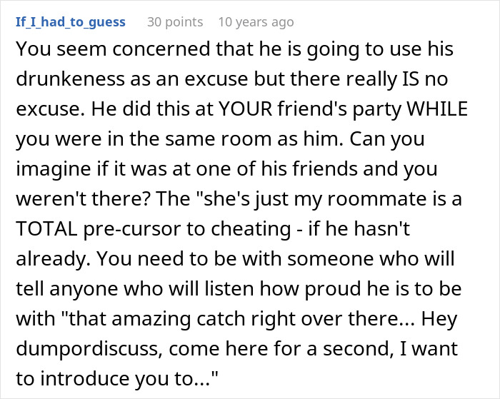 Guy Pretends To Be Single At A Party, Makes Up Dumb Excuses When GF Confronts Him