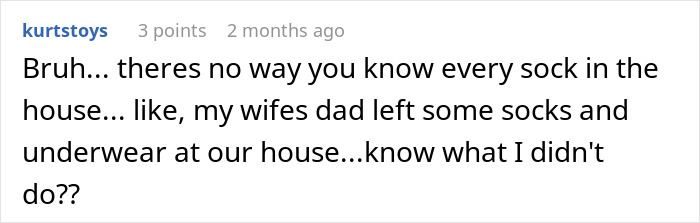 Woman Finds Mysterious Sock At Home, But It’s Her Boyfriend’s Reaction That Shocks Her