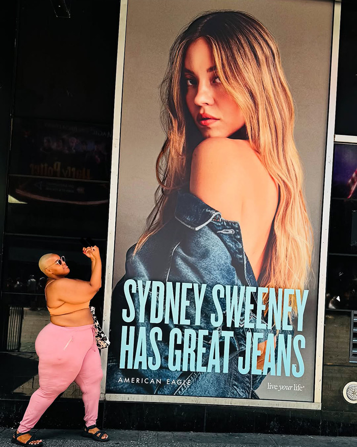 Influencer Slammed For Flipping Off Sydney Sweeney Ad, Making &#8220;Racist&#8221; Commentary In Viral Post