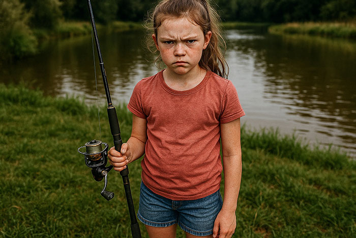 11YO Steals Woman’s Expensive Fishing Pole, Snaps It When She Gets Busted, Woman Lawyers Up