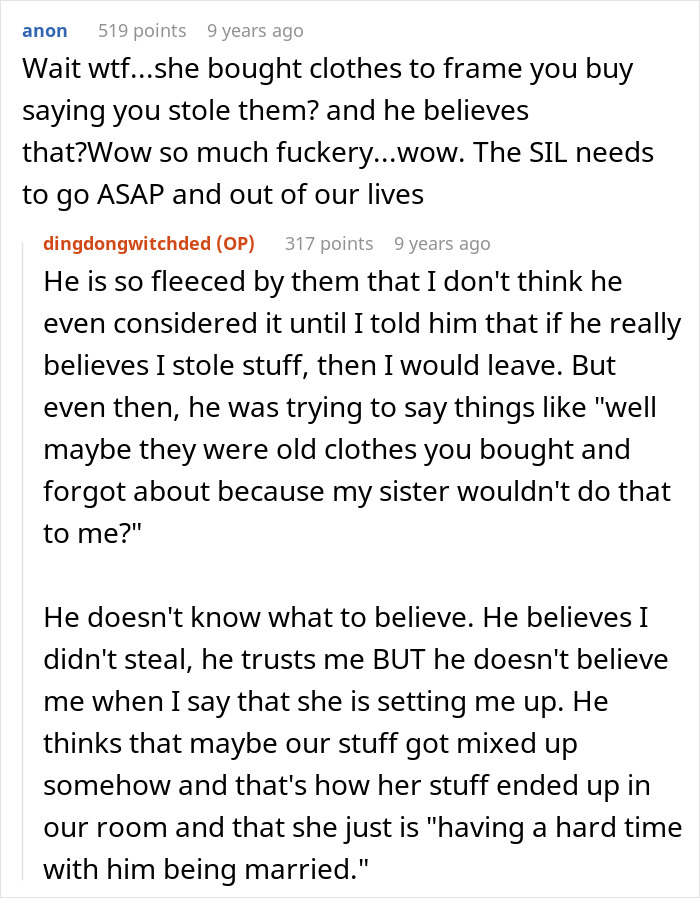Woman Can&#8217;t Believe SIL Would Frame Her To Turn Her Bro Against Her, Folks Are Also Horrified