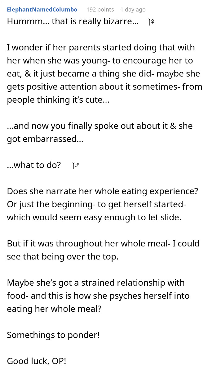 Worker Confronts Woman Over Bizarre Lunchtime Ritual, Office Claims She Went Too Far With Criticism