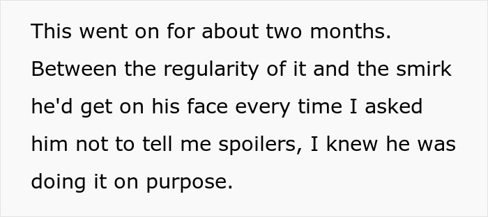 Guy Thinks Dropping Spoilers Is A Hobby, Shuts Up After One Of His Victim Spoils Him Right Back
