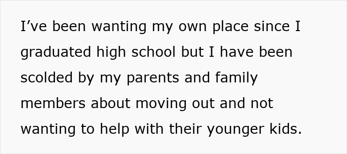 &#8220;Why Is This My Responsibility?&#8221;: 20YO Has Had Enough Of Taking Care Of Half-Siblings, Moves Out