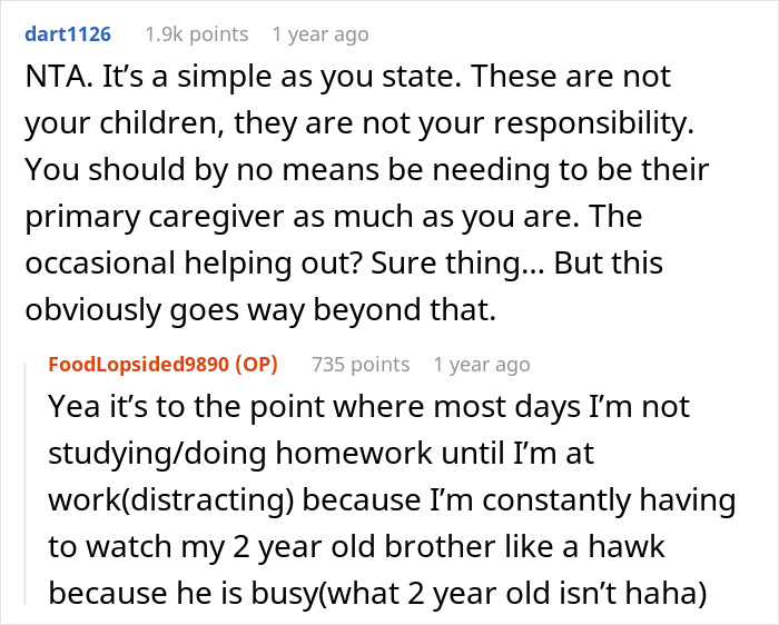 &#8220;Why Is This My Responsibility?&#8221;: 20YO Has Had Enough Of Taking Care Of Half-Siblings, Moves Out