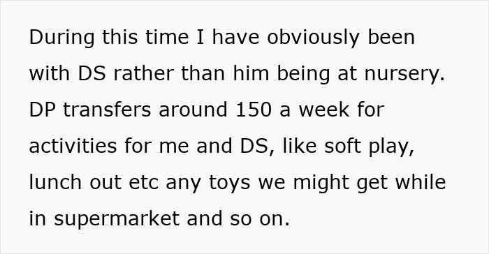 Woman On A 12-Month Hiatus From Work, Expects More Money Than The £150/Week That Husband Gives