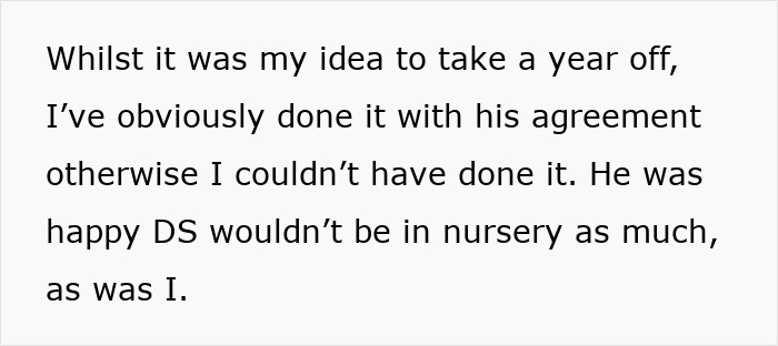 Woman On A 12-Month Hiatus From Work, Expects More Money Than The £150/Week That Husband Gives