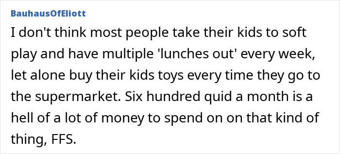 Woman On A 12-Month Hiatus From Work, Expects More Money Than The £150/Week That Husband Gives