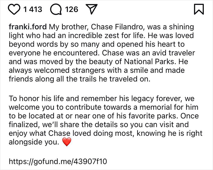 Chase Filandro Takes His Own Life At Just 20 Years Old
