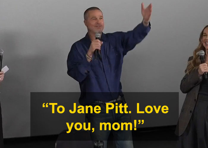 Mass Support After People Discover Brad Pitt&#8217;s Final Public Message To His Mom Before Her Passing