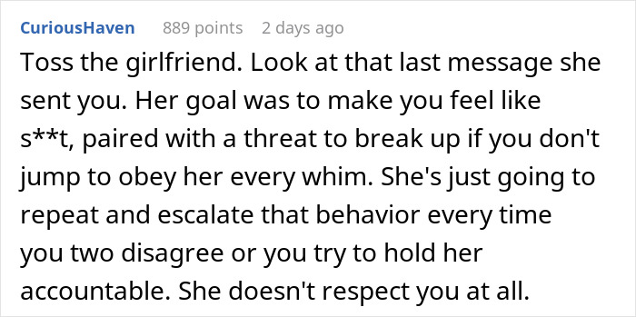 Man Cooks Food For GF But She Throws It Away, He Has Enough And Dumps Her