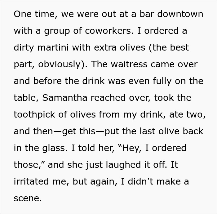 Woman Reaches Breaking Point After Coworker Grabs Food From Her Birthday Brunch Plate