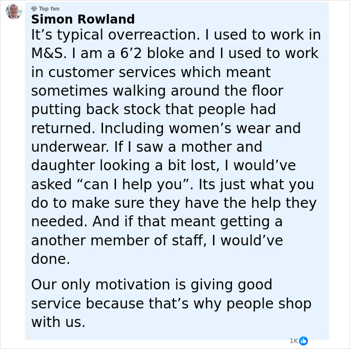 &#8220;Karen&#8221; Gets Mad Alleged Trans Employee Offered To Help Her Daughter, 14, Shop For Bra