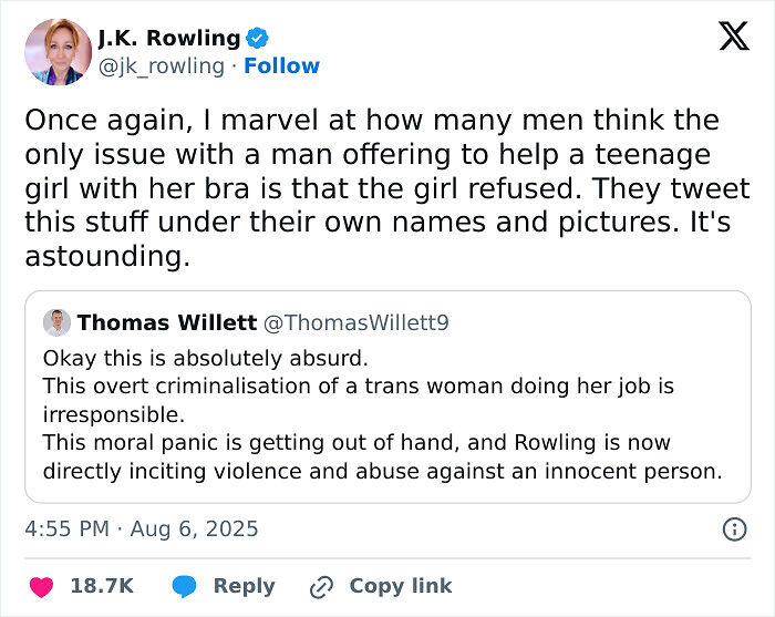 &#8220;Karen&#8221; Gets Mad Alleged Trans Employee Offered To Help Her Daughter, 14, Shop For Bra