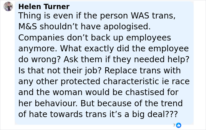 &#8220;Karen&#8221; Gets Mad Alleged Trans Employee Offered To Help Her Daughter, 14, Shop For Bra