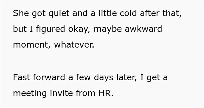 Person Flabbergasted By Coworker Who Goes To HR After Not Getting An Invitation To Their Wedding