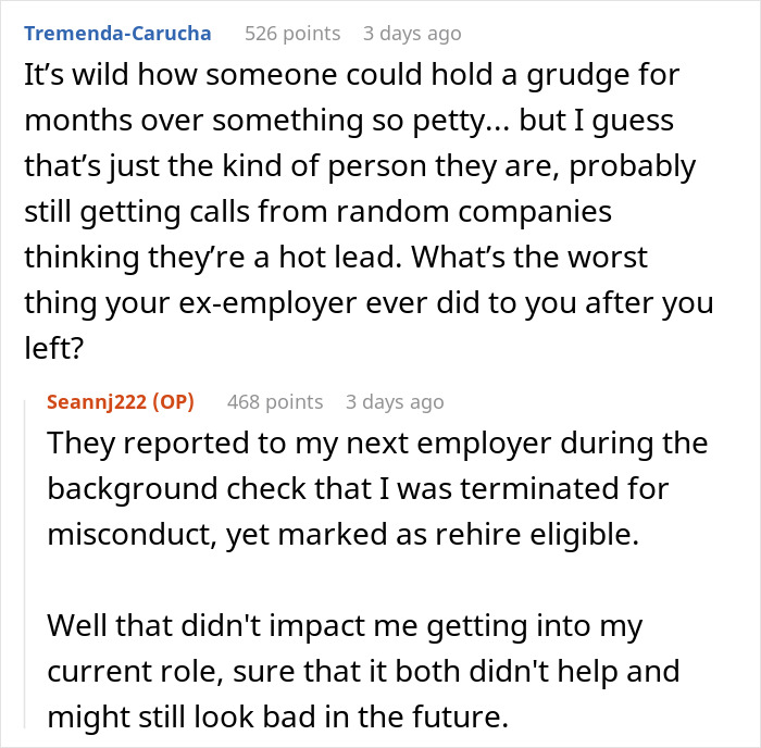 Boss Goes Out Of His Way To Make Life Difficult For Grieving Employee, Gets Deserved Karma