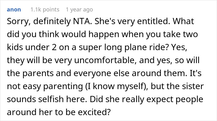 Mom Expects Support And Help For Flying With 2 Screaming Kids, Gets A Brutal Reality Check Instead