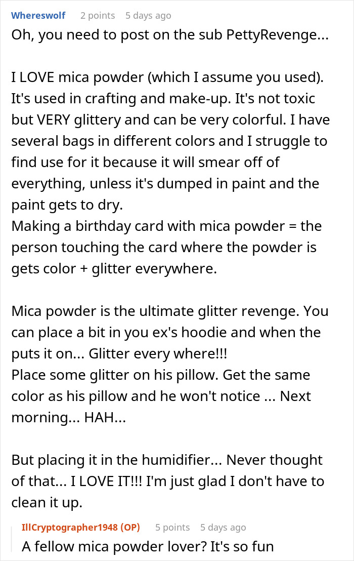 Roommate Steals Woman&#8217;s Stuff, So She Turns The Apartment Into A Sparkly Trap