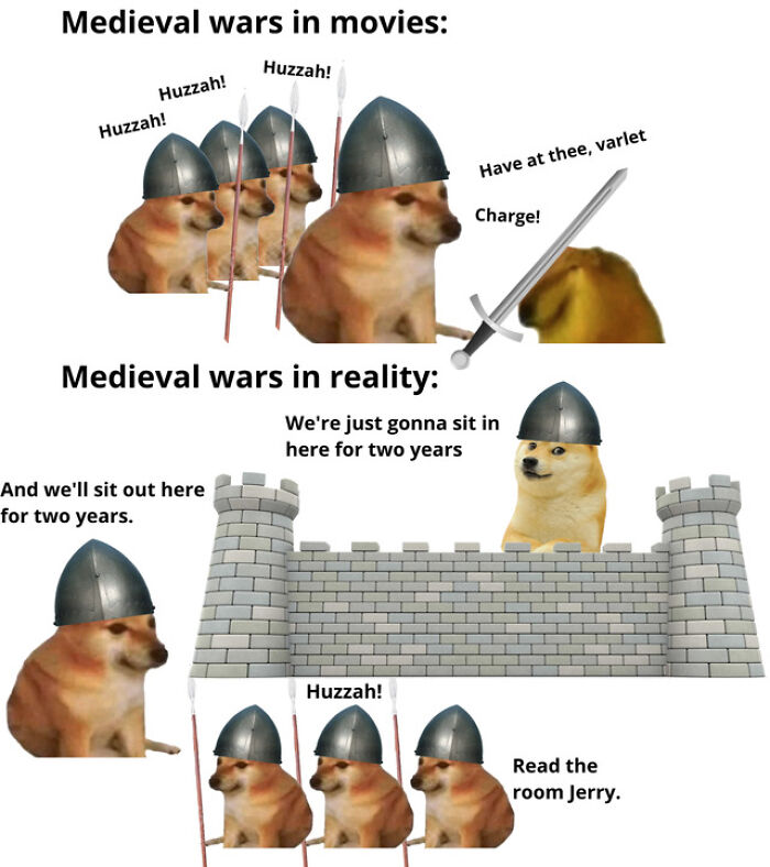 50 Of The Funniest Memes That Explain The Middle Ages In A Way That Books Probably Never Will