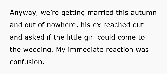 Woman Doesn’t Want Her Fiancé’s Estranged Stepkid At Their Wedding, Asks Online What To Do