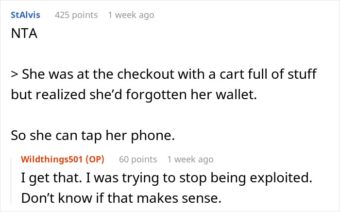 Lady Borrows Everything But The Kitchen Sink, Expects Neighbor To Cover Her $85 Grocery Bill Too