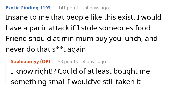 Woman Loses Homemade Pasta To Friend’s Sticky Fingers, Gets A Mini Fridge To Keep Goodies Safe