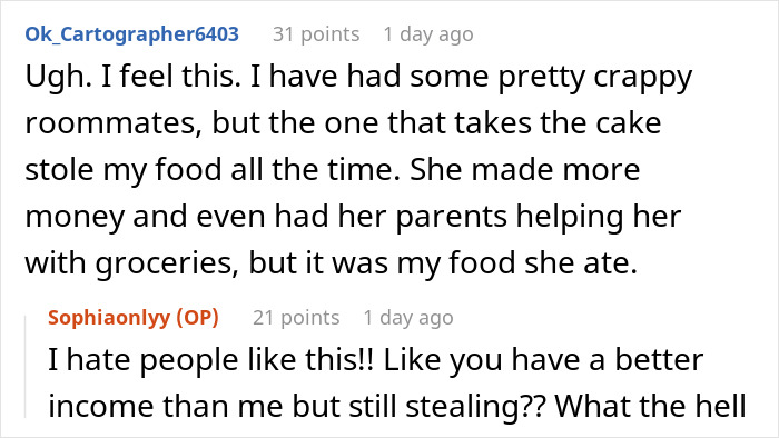 Woman Loses Homemade Pasta To Friend’s Sticky Fingers, Gets A Mini Fridge To Keep Goodies Safe