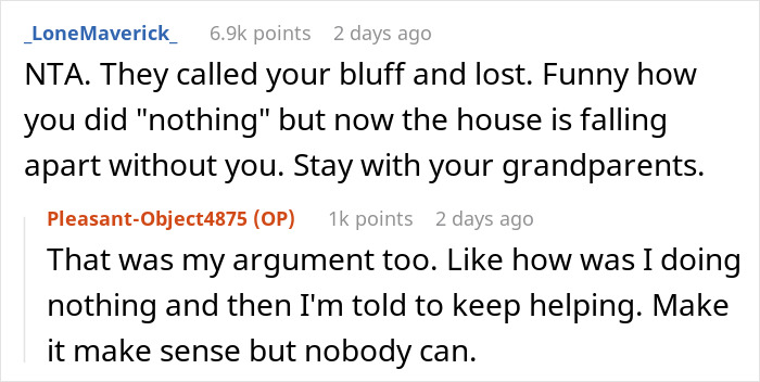 Parents Complain They Are Being Treated As Servants By 18YO, House Falls Apart When She Moves Out