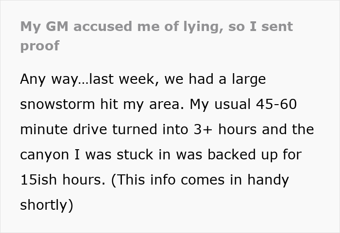 Employee Misses Work Due To Flat Tire, GM Goes Out Of Their Way To Check &#8220;The Truth&#8221;