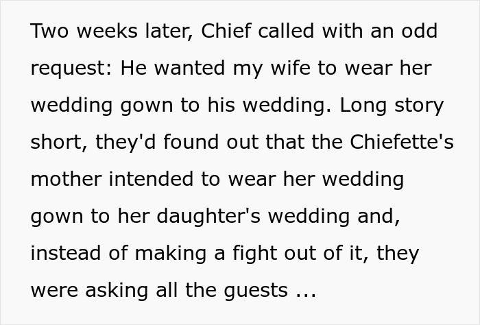 Bride Outsmarts Her Attention-Seeking Mom Who Wears A White Dress By Picking Red For Her Gown