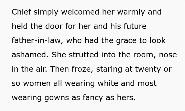 Bride Outsmarts Her Attention-Seeking Mom Who Wears A White Dress By Picking Red For Her Gown