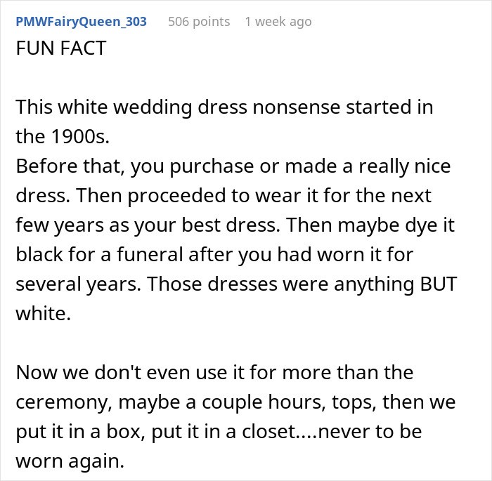 Bride Outsmarts Her Attention-Seeking Mom Who Wears A White Dress By Picking Red For Her Gown