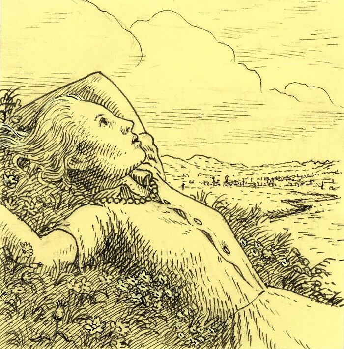 35 Post-It Note Drawings That Are Way Too Good For An Office Desk