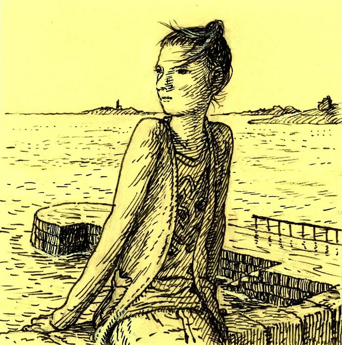 35 Post-It Note Drawings That Are Way Too Good For An Office Desk
