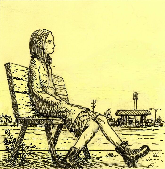 35 Post-It Note Drawings That Are Way Too Good For An Office Desk