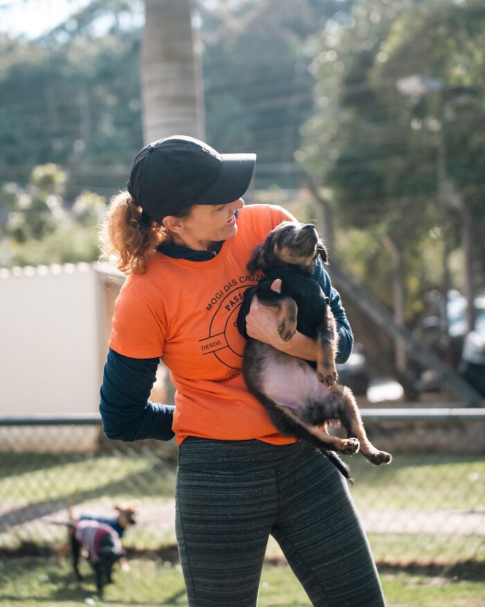 66 Photos That Capture The Pure Joy Of Shelter Dogs On Their Weekly Walks