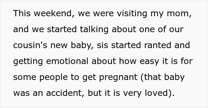 Baby-Mad Woman Can’t Conceive, Burns Through 2 Marriages, Has Meltdown When Sis Suggests She Adopt
