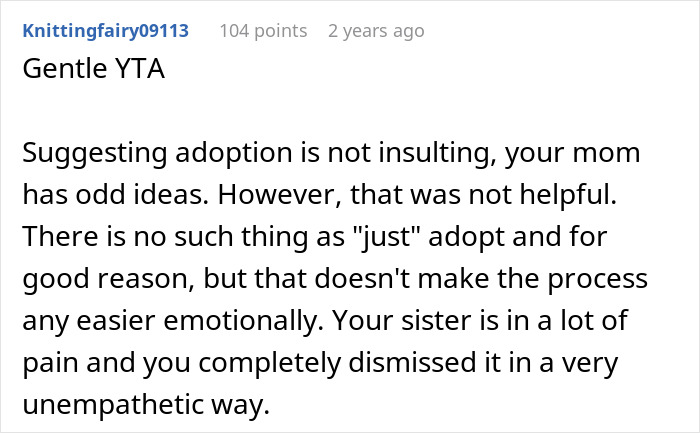 Baby-Mad Woman Can’t Conceive, Burns Through 2 Marriages, Has Meltdown When Sis Suggests She Adopt