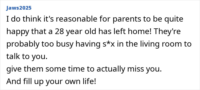 &#8220;Outstayed Your Welcome&#8221;: People Give 28 Y.O. A Reality Check When She Can&#8217;t Leave Parents Alone