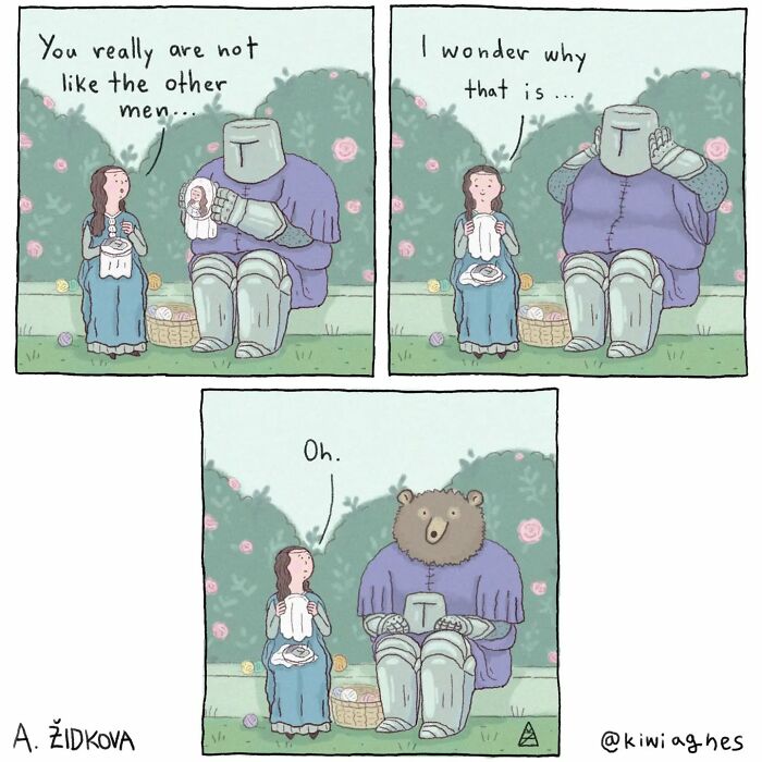 These 32 Comics Start Simple, Then Take A Turn You Probably Won’t Expect (New Pics)