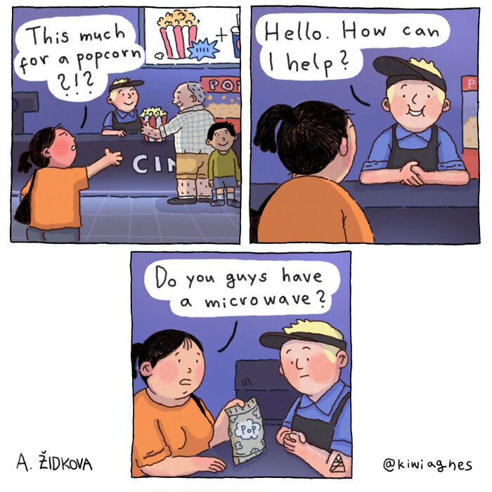 These 32 Comics Start Simple, Then Take A Turn You Probably Won’t Expect (New Pics)