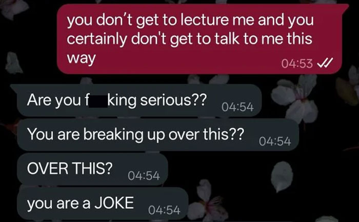 Jealous BF Berates GF For Being Nice To A Stranger, She Dumps Him And His Apologies Don’t Work