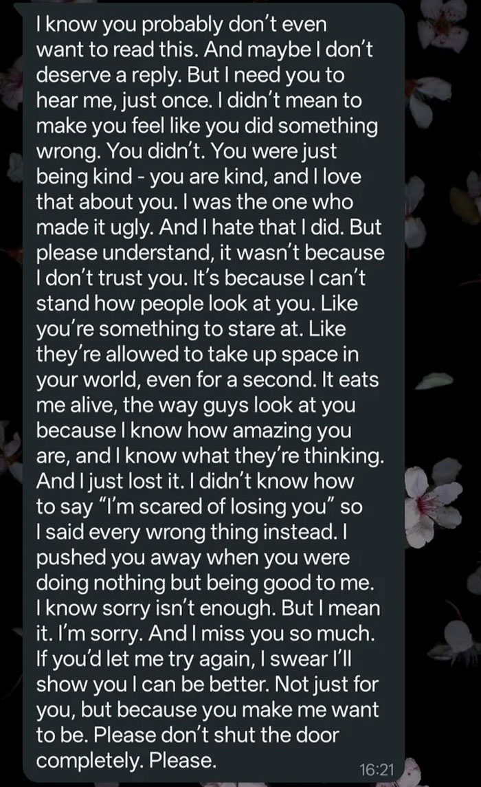 Jealous BF Berates GF For Being Nice To A Stranger, She Dumps Him And His Apologies Don’t Work